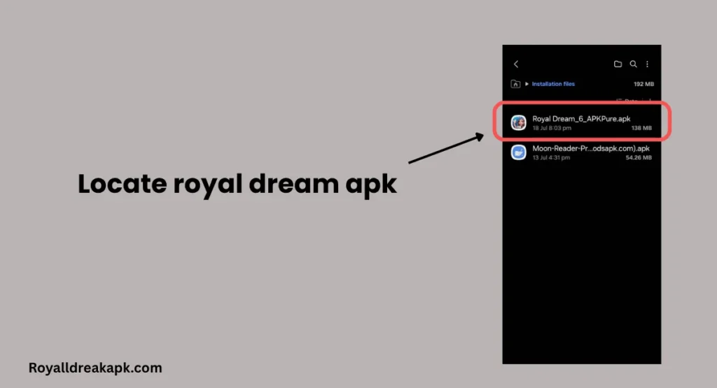 royal dream apk