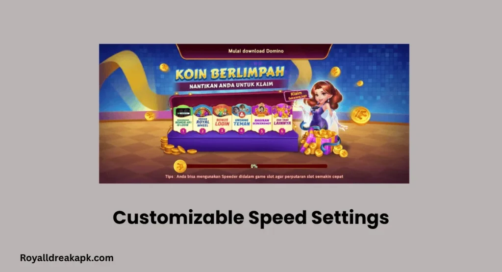 Customizable Speed Settingsac