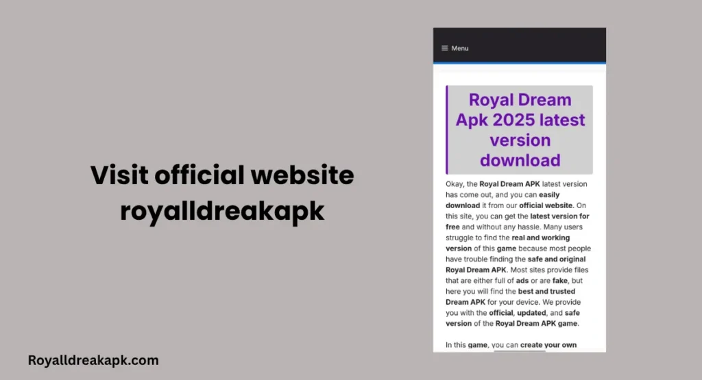 royal dream apk