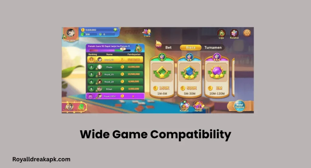 Wide Game Compatibility