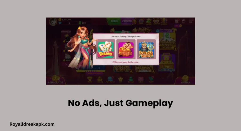 No Ads, Just Gameplayac